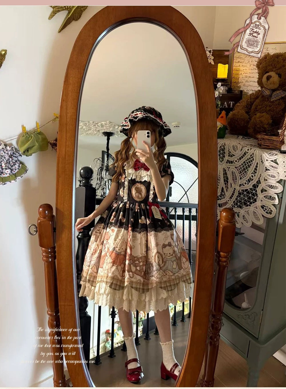 【受注予約~8/4】Teddy Bear Museum ワンピース【First Dream】