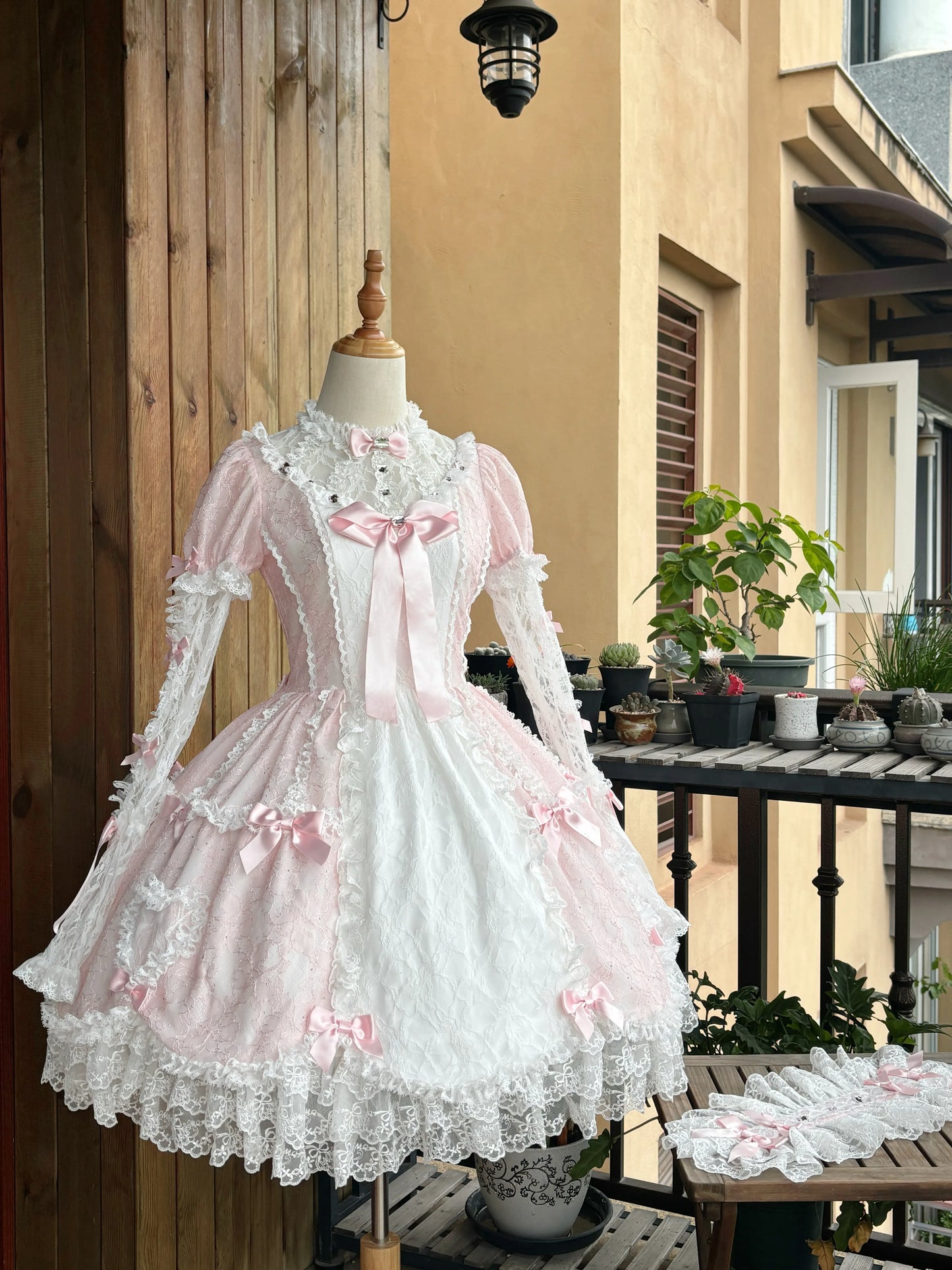 【受注予約~7/2】Lacy Doll ワンピース【MQ】
