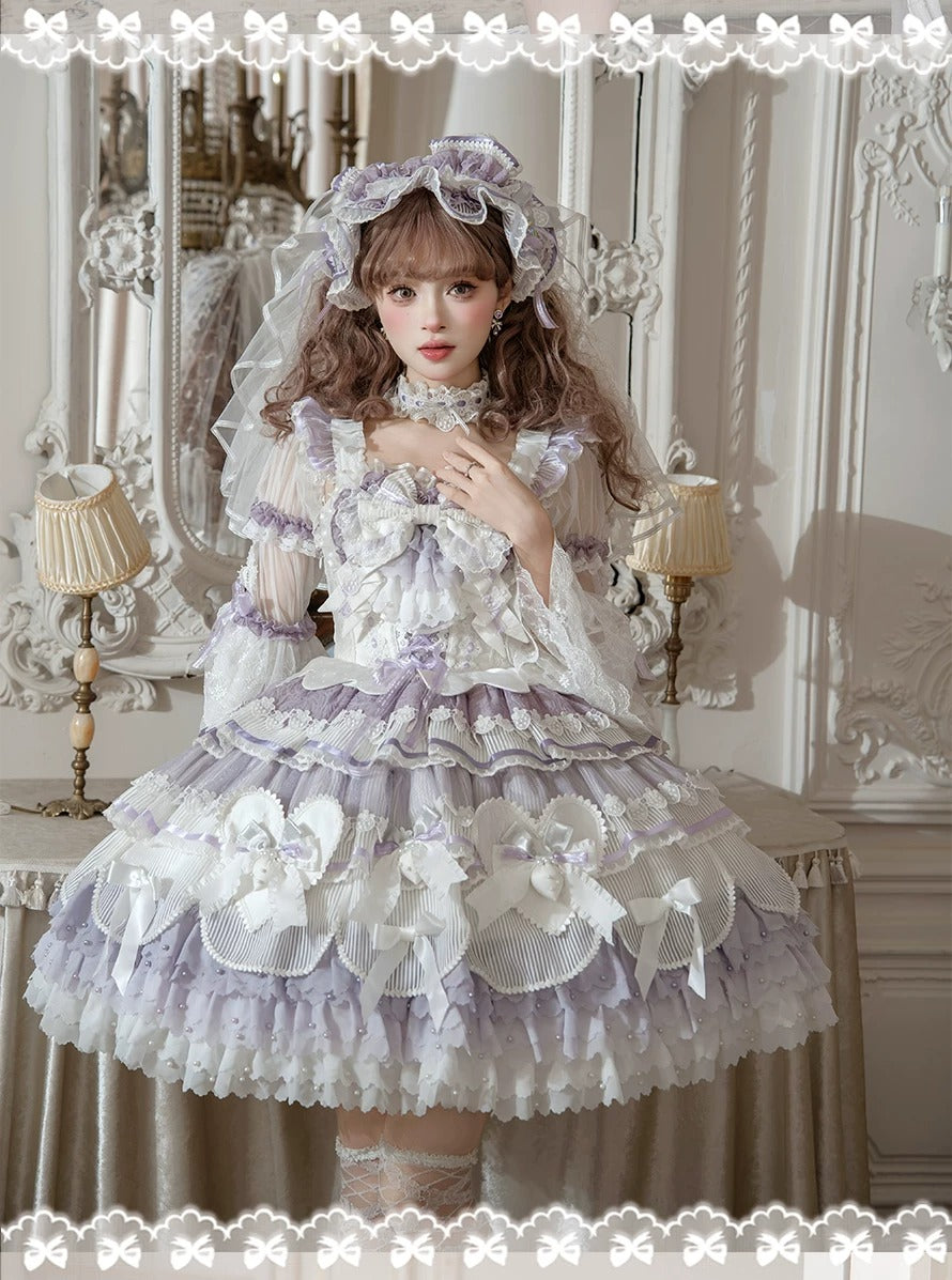 【受注予約~8/6】Sugar Strawberry ジャンパースカート・フルセット【咩耶】