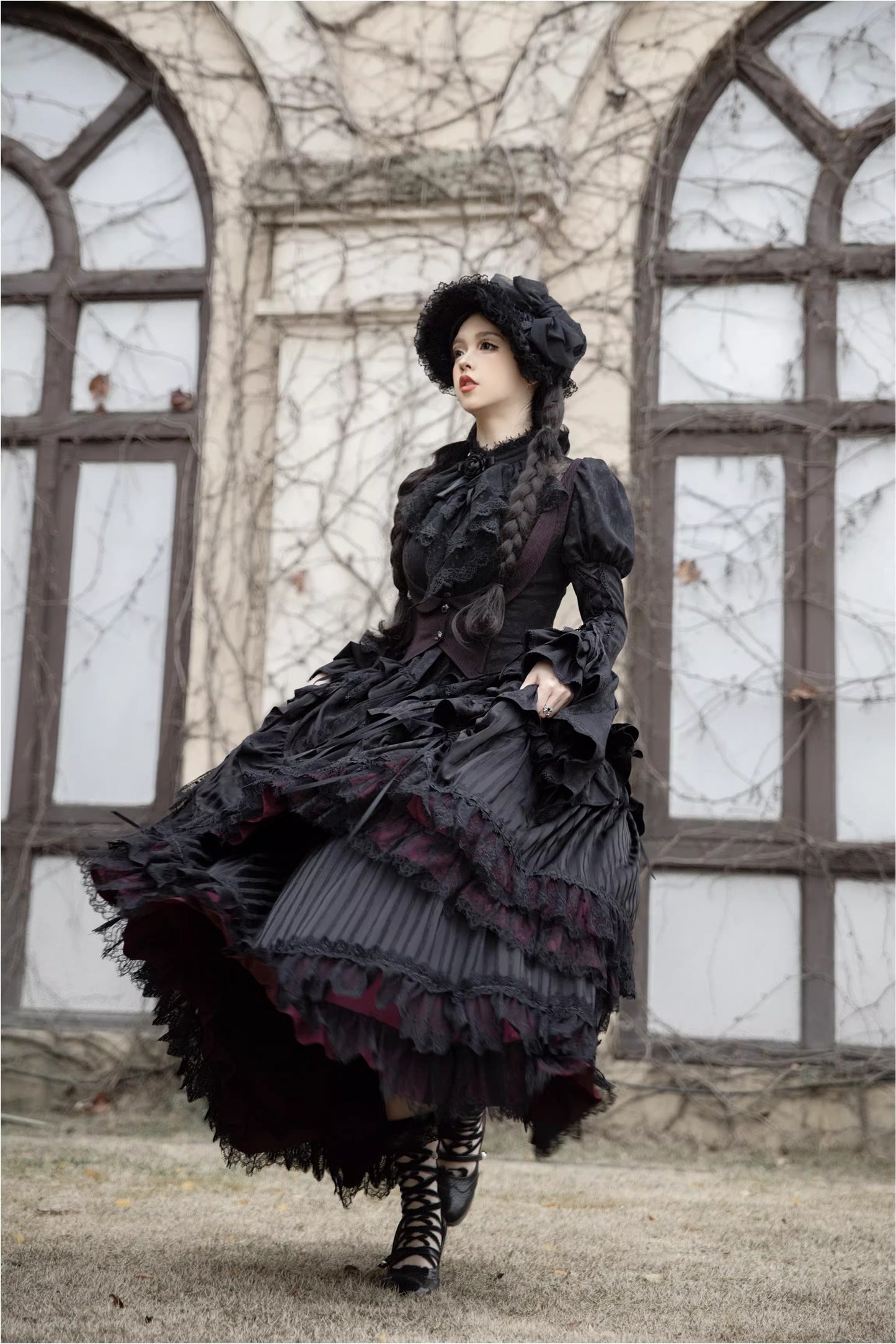 【受注予約~3/16】Eulogy of Victoria スカート【莉莉子】