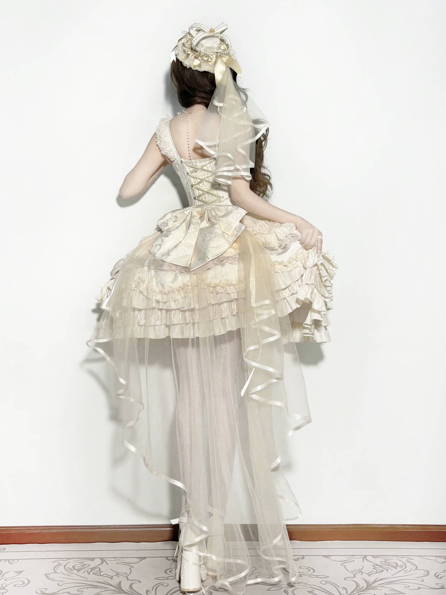 【受注予約~2/19】舞踏会のジャンパースカートセット【Starry Messenger】