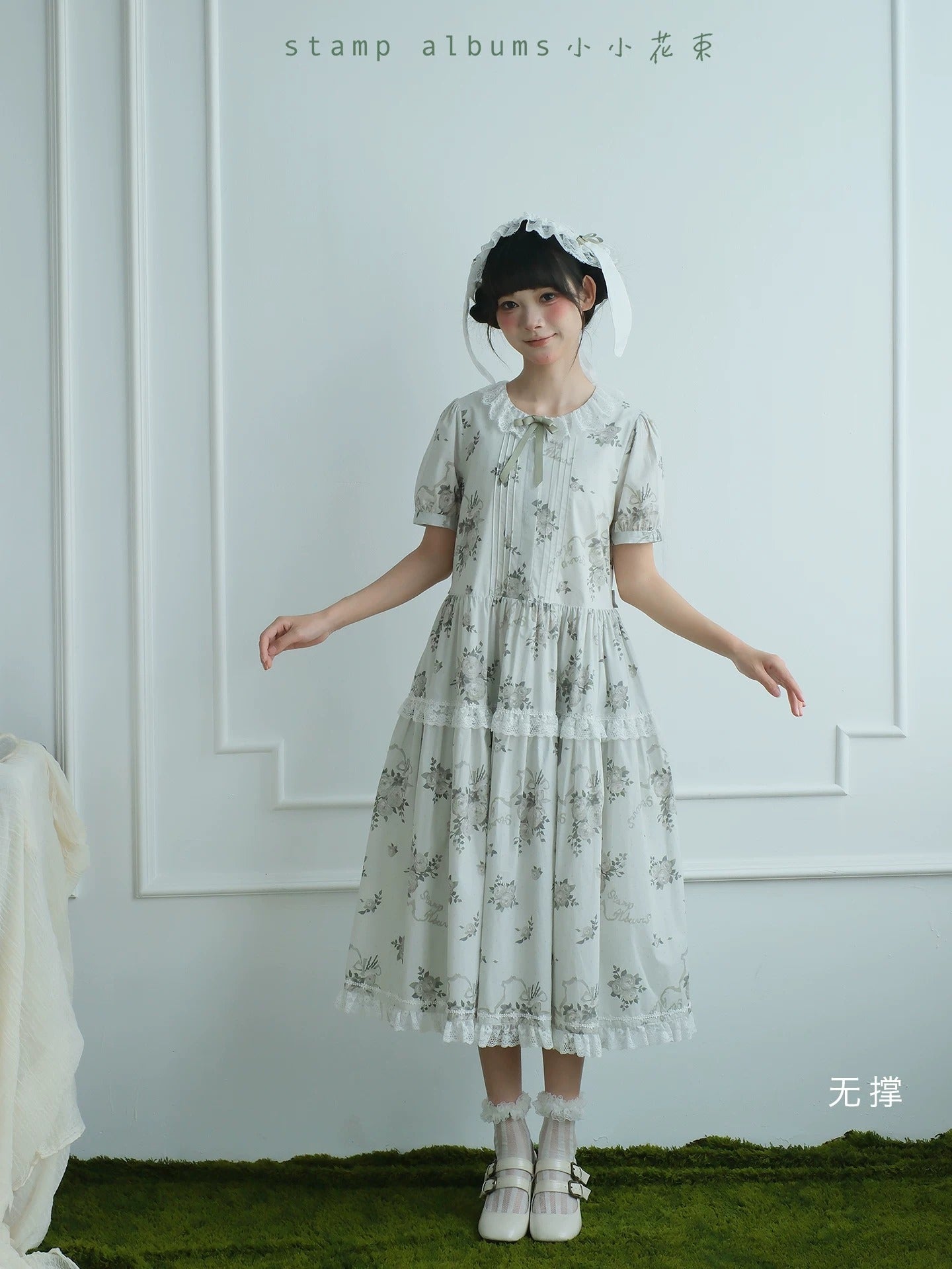 【受注予約~7/2】Petit Bouquet ワンピース・ジャンパースカート【Stamp Albums】