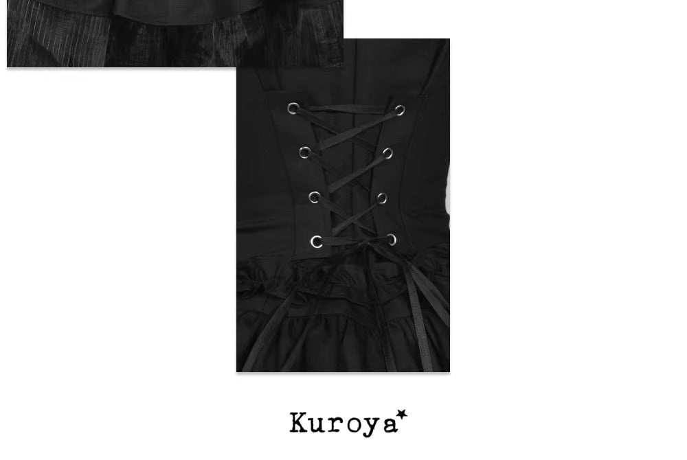 【受注予約~4/15】紙桔梗Ⅱ トップス・スカート【Kuroya】