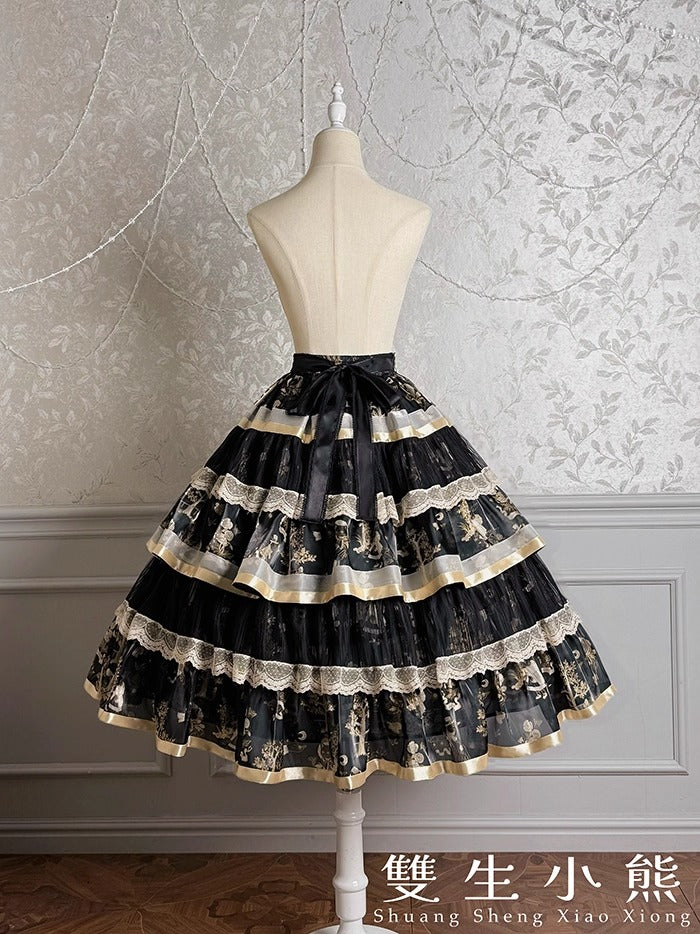 【受注予約~9/11】Gilded Dream トップス・スカート【双生小熊】