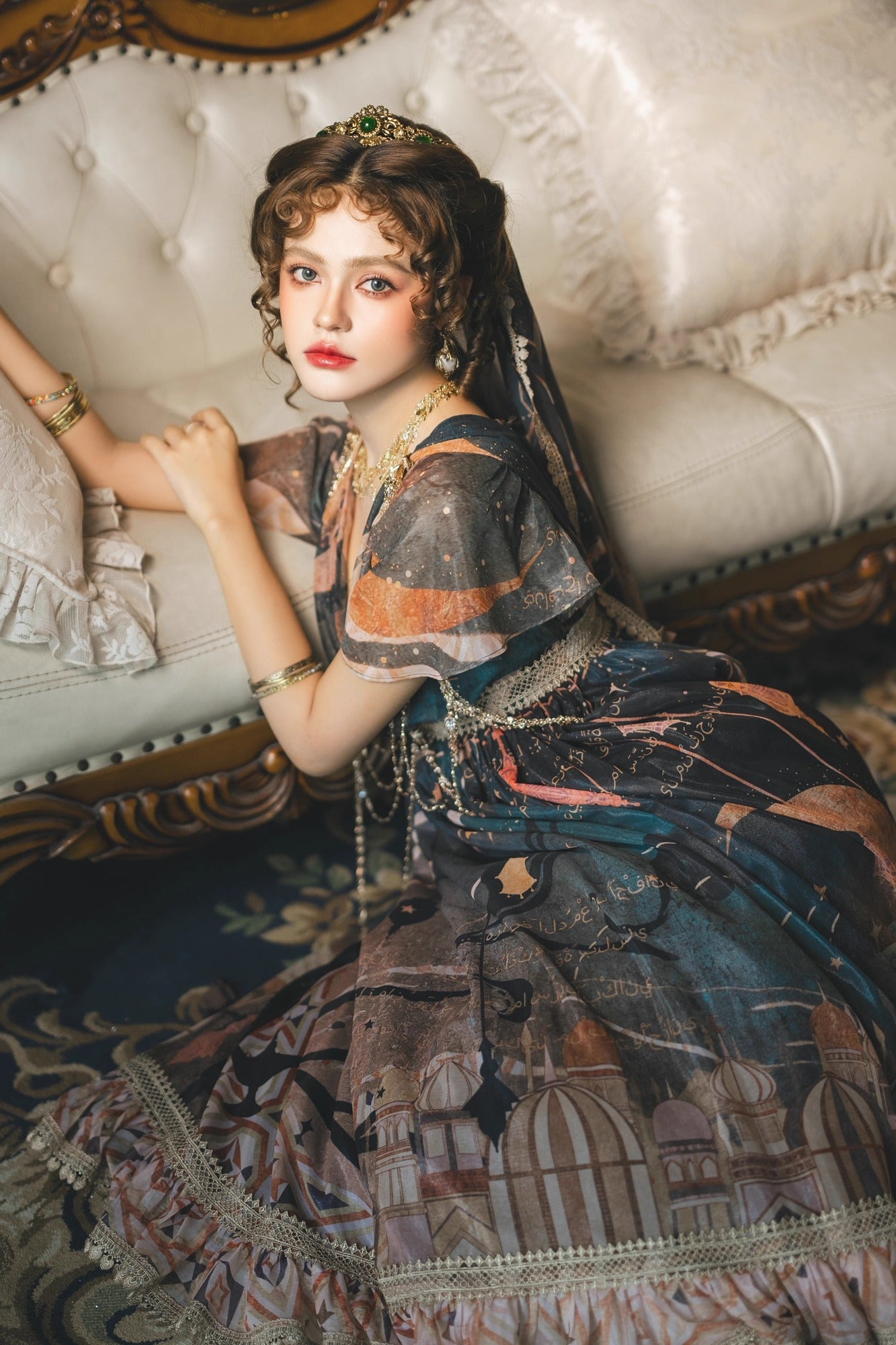 【受注予約~12/11】Stars ワンピース(タイプ1)【FaeriesDaffodil】