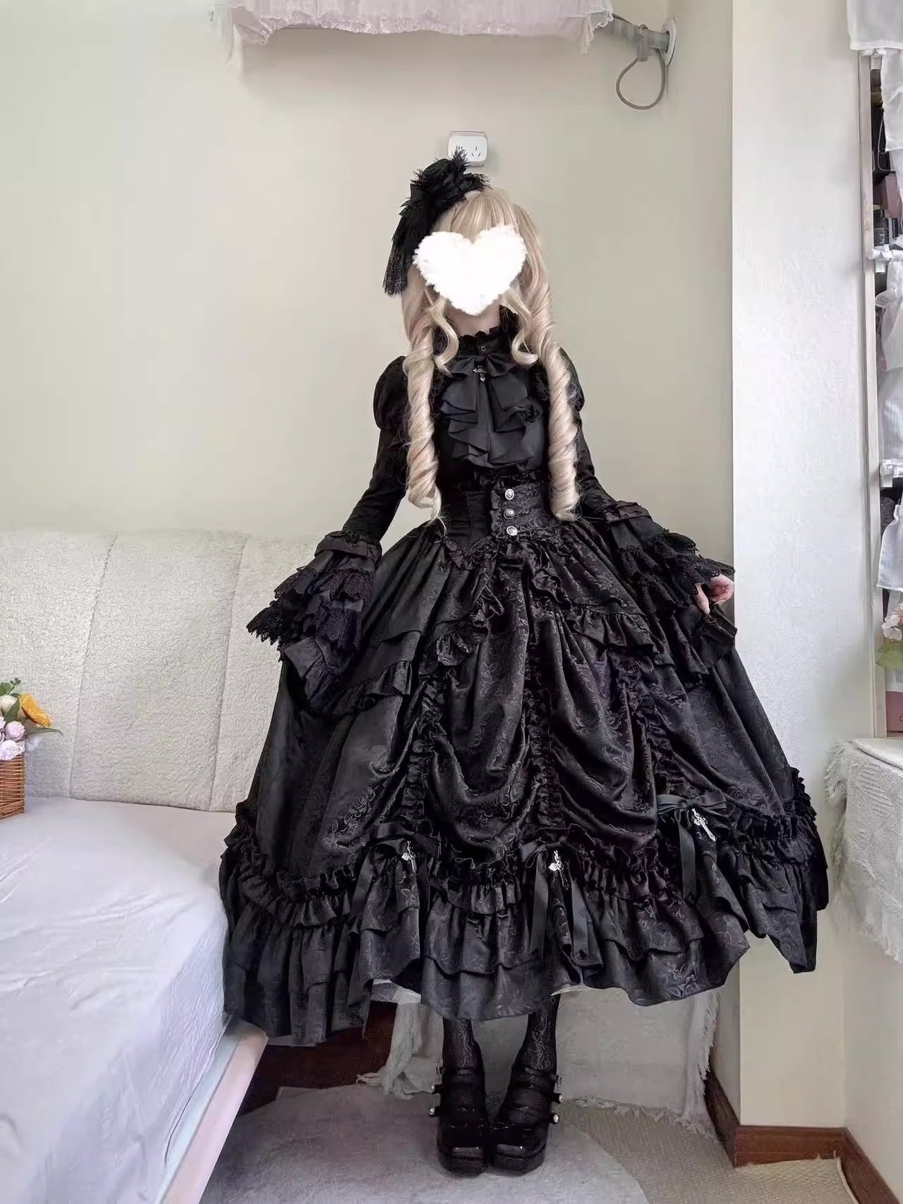 【受注予約~11/20】十字夜曲 ブラウス【IS ME洋装】