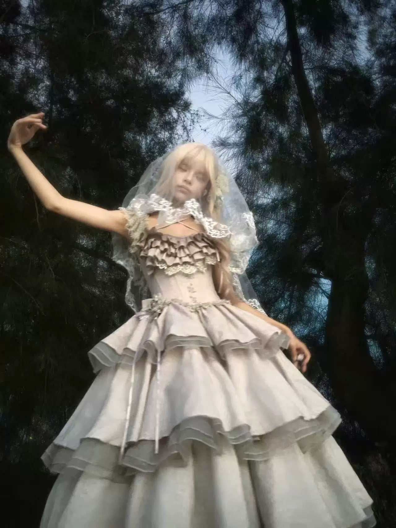 【受注予約~4/27】Lingxi ワンピース【sara bell】