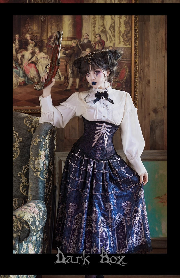 【受注予約~11/10】Ossuary スカート【Dark Box】