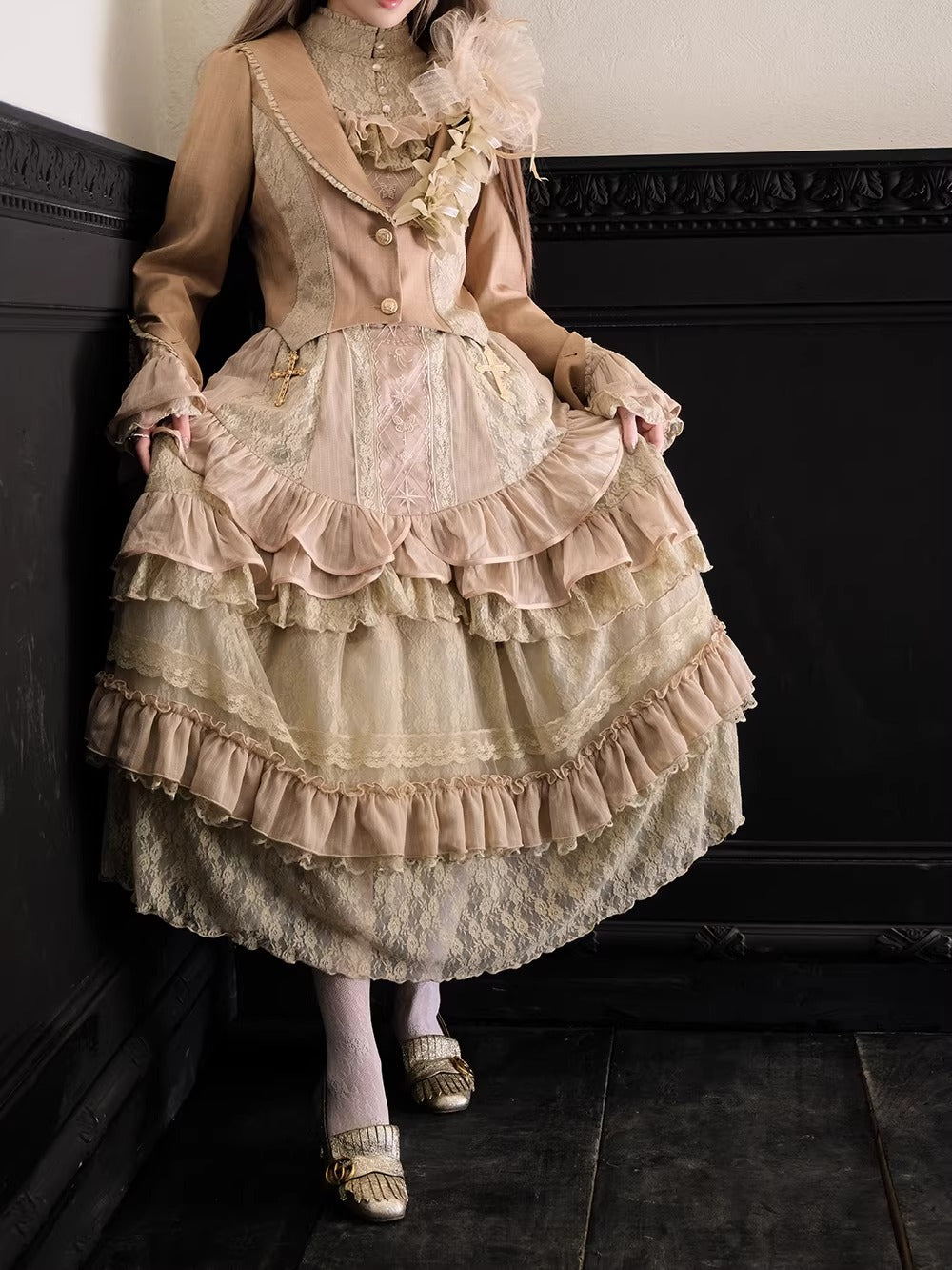 【受注予約~3/23】Embroidered Star ジャケット【魔女販售】