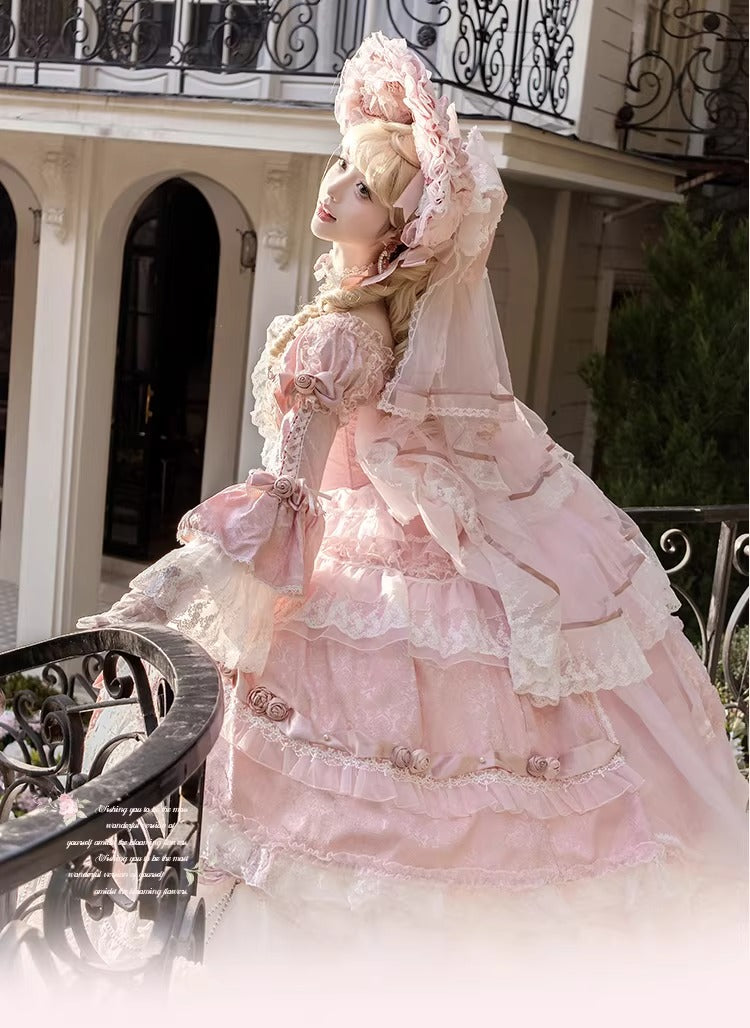 【受注予約~3/19】DreamRococo フルセット(ショート丈)【Dream Lolita】