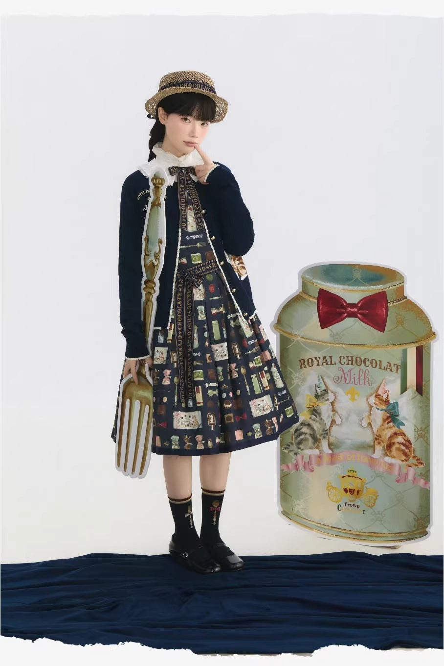 【受注予約~2/26】Chocolate カーディガン【YAMKAJO】