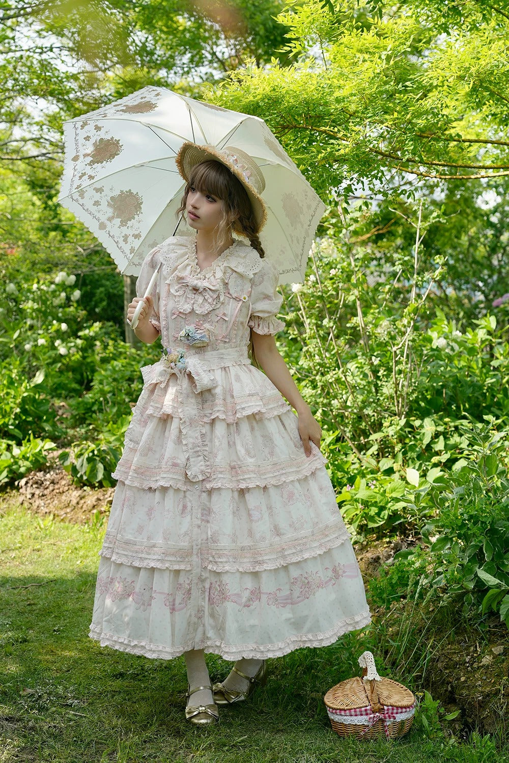 【受注予約~6/11】Blossom Lamb ワンピース(タイプ1)【Miss Point】