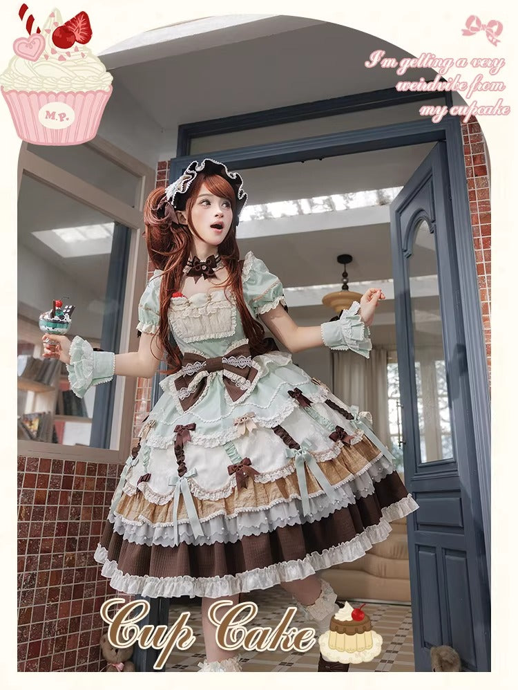 【受注予約~1/26】CupCakes ワンピース【花与珍珠匣】