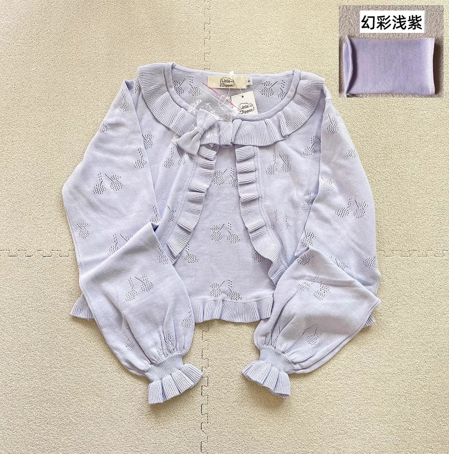 Cherry ボレロカーディガン【Little Dipper】