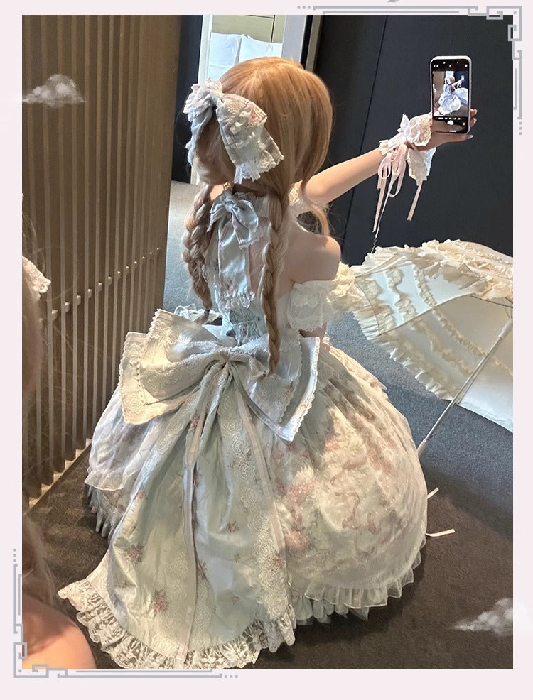 [Pre-orders open until March 18th] Carousel Bloom Dress [Dream Lolita]