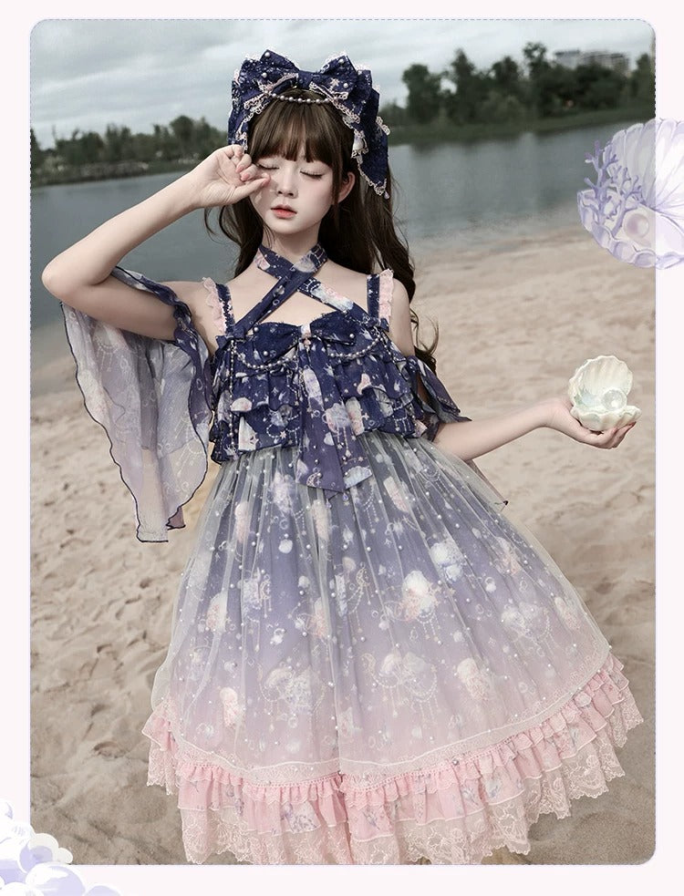 【受注予約~6/11】Sea of Dreams ジャンパースカート【Dream Lolita】