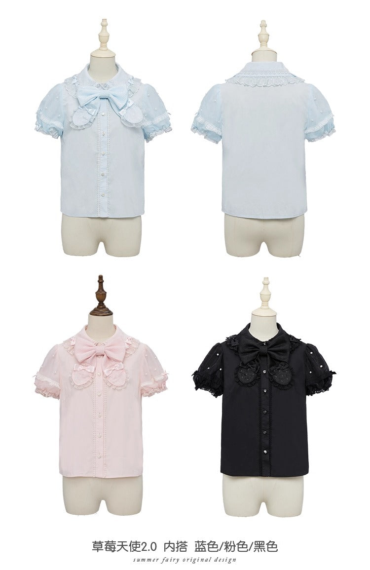 【受注予約~12/28】Strawberry Angel 2.0 ブラウス【仲夏物語】