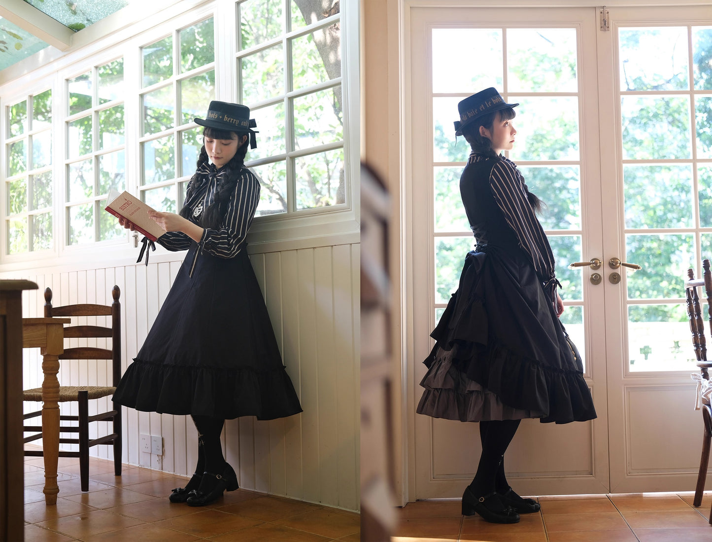 【受注予約~12/4】Black Forest ジャンパースカート【berryandwood】