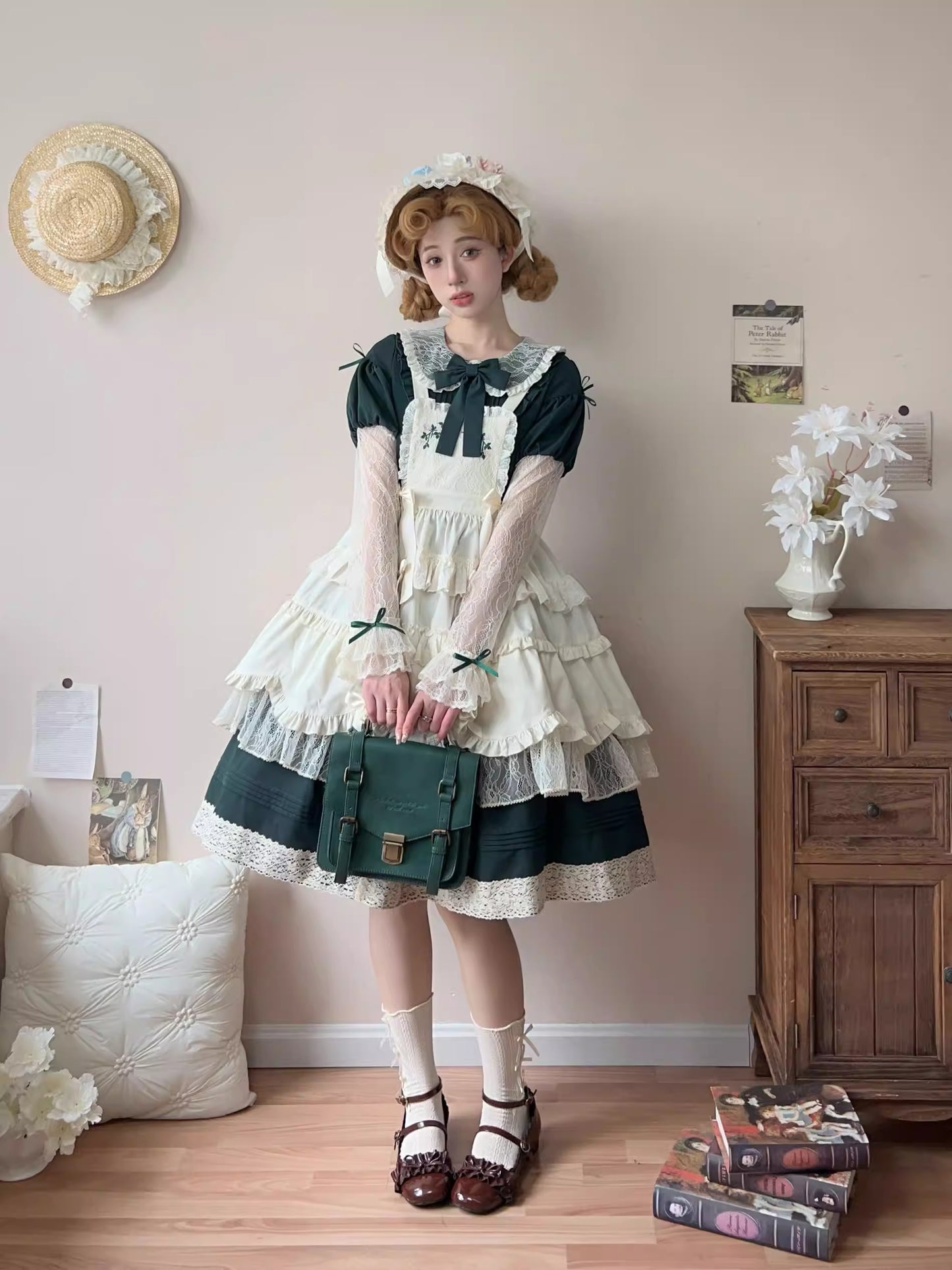 Flower Mist ワンピース【Uncle's Workshop】