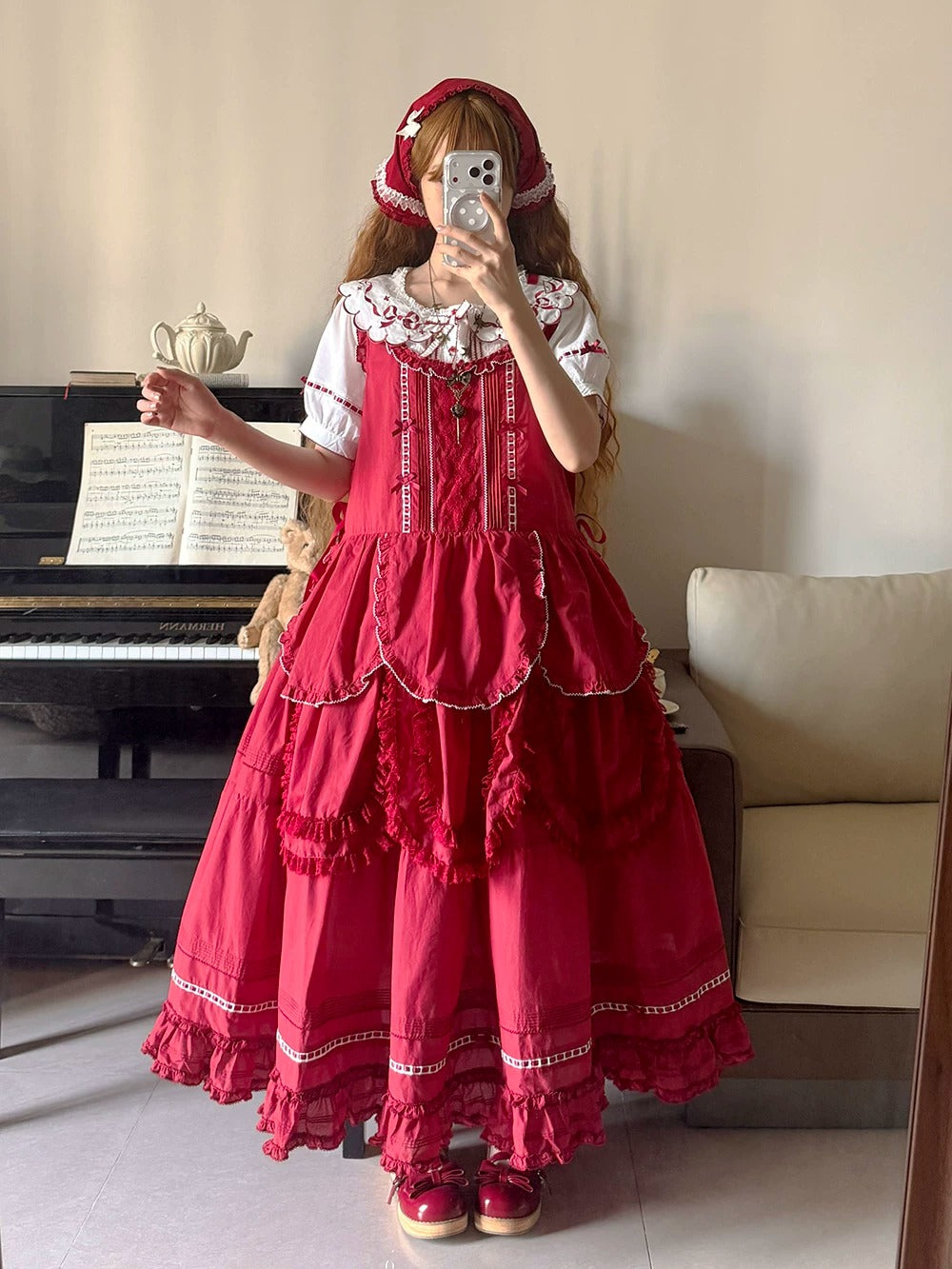 【受注予約~7/23】Orchard of the Four Seasons スカート【Miss Point】