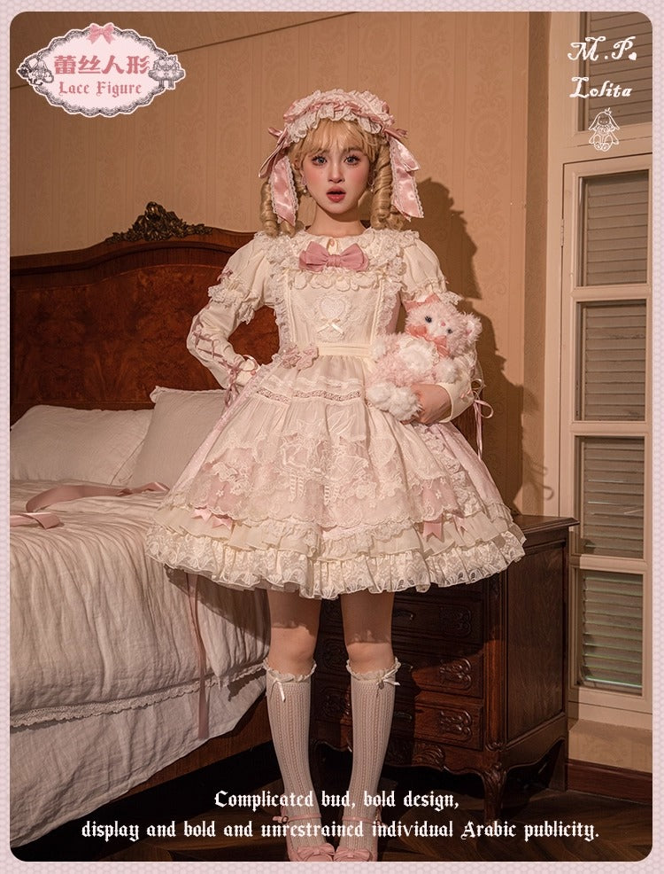 【受注予約~12/23】Race Doll エプロン【花与珍珠匣】