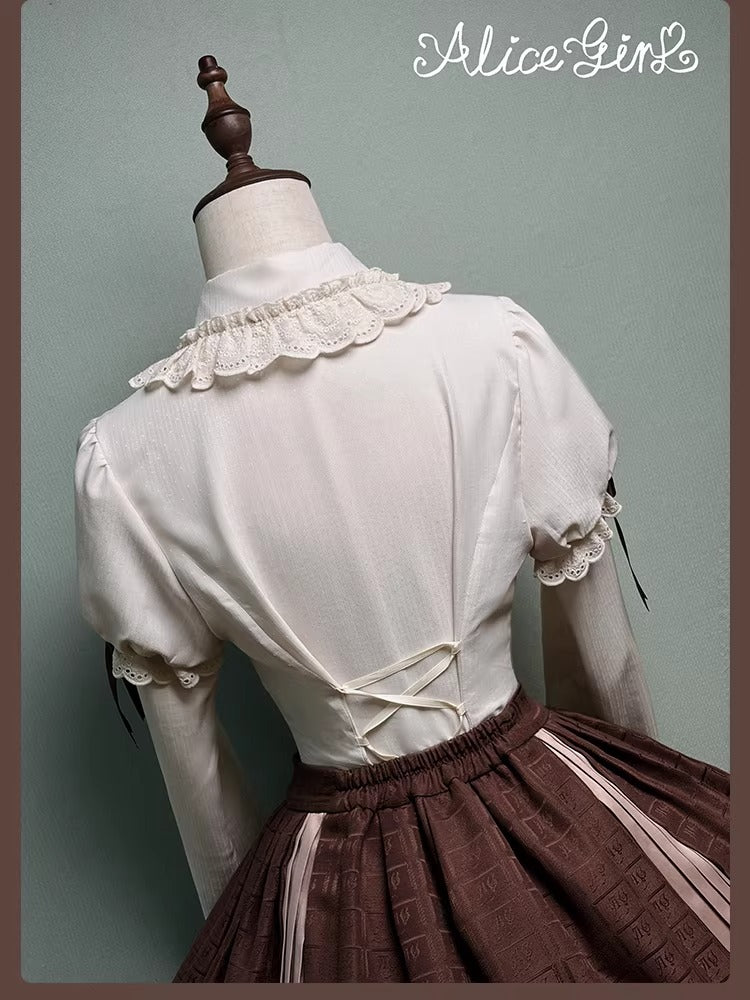 【受注予約~3/3】Chocolate Bear ジャケット・ブラウス【Alice Girl】