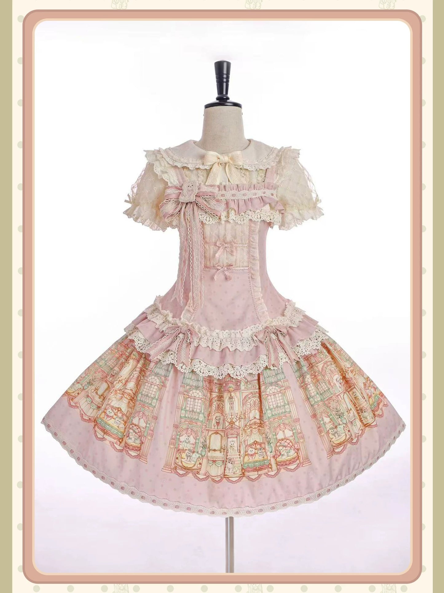 【受注予約~9/6】Fluffy Cat Castle ブラウス【Alice Girl】