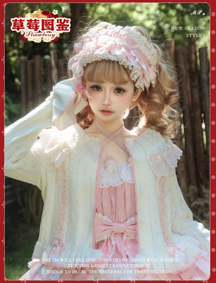 【受注予約~11/18】Strawberry Cake Illustration アクセサリー【花与珍珠匣】