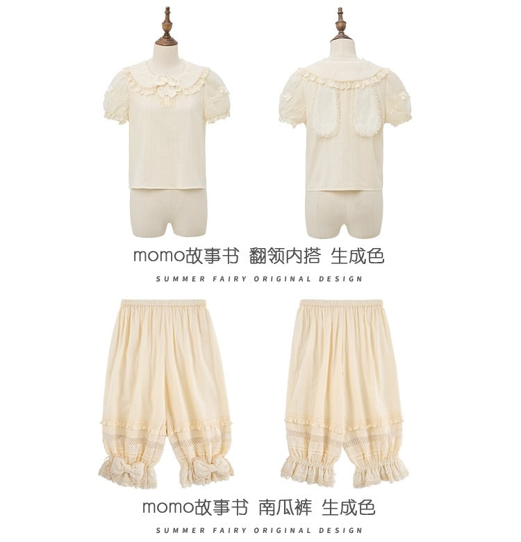 【受注予約~12/4】momo StoryBook インナートップス・ドロワーズ【仲夏物語】