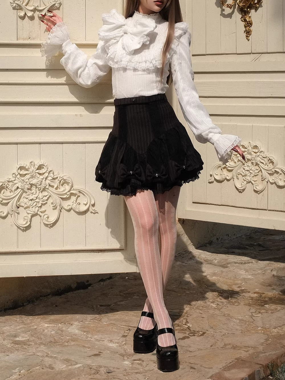 【受注予約~3/23】Embroidered Star トップス・スカート【魔女販售】