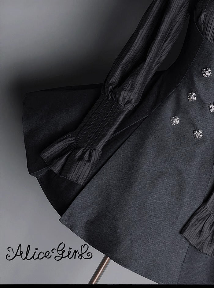 【受注予約~11/6】暗闇執事 ジャケット・マント・ブラウス【Alice Girl】