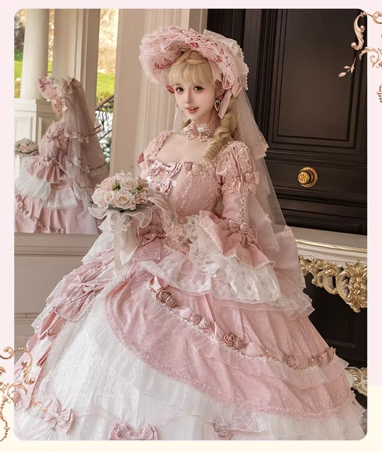 【受注予約~3/19】DreamRococo フルセット(ショート丈)【Dream Lolita】