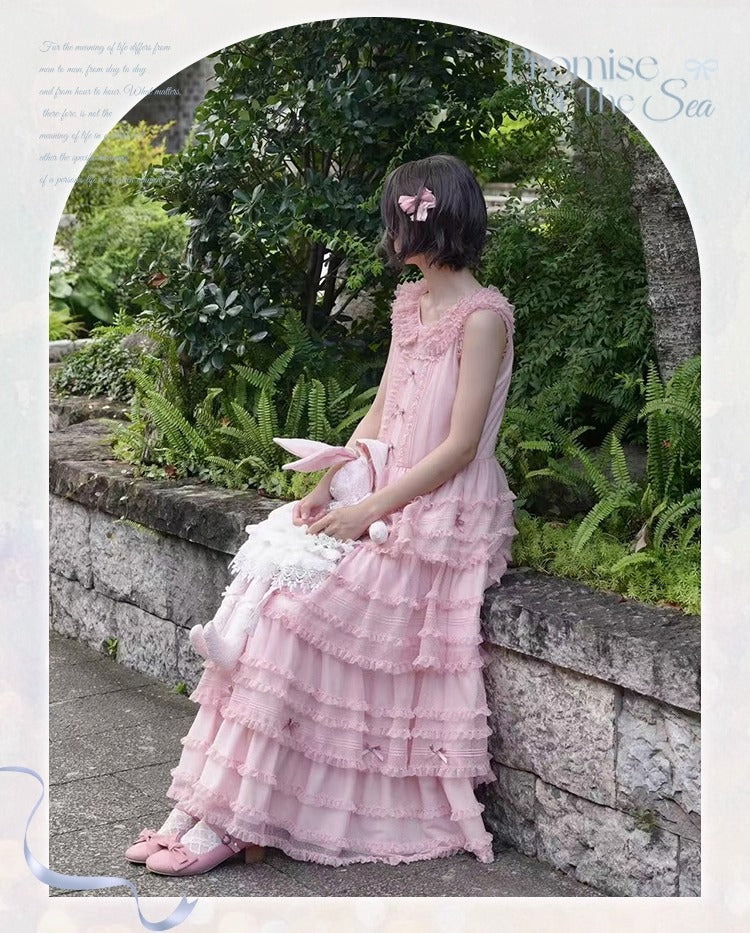 【受注予約~9/28】Summary of the Sea ジャンパースカート(タイプ2)【梅子】