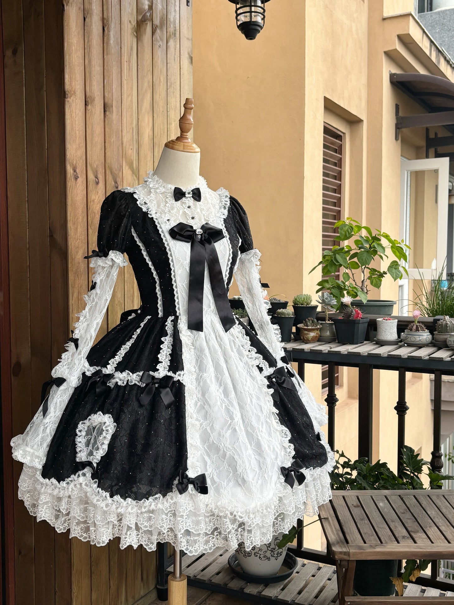 【受注予約~7/2】Lacy Doll ワンピース【MQ】