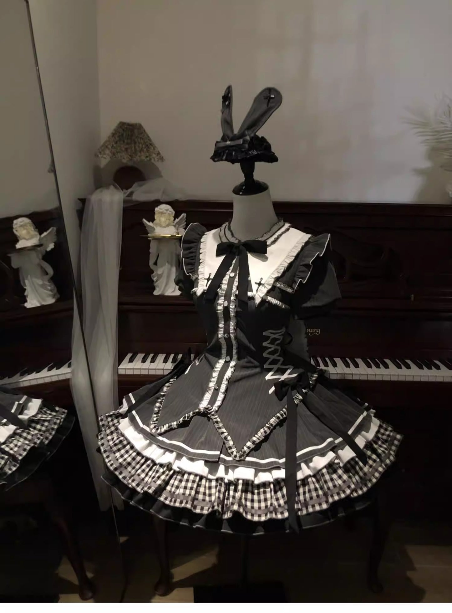 【受注予約~2/23】Berlin Testament ワンピース・付け袖【小欣】