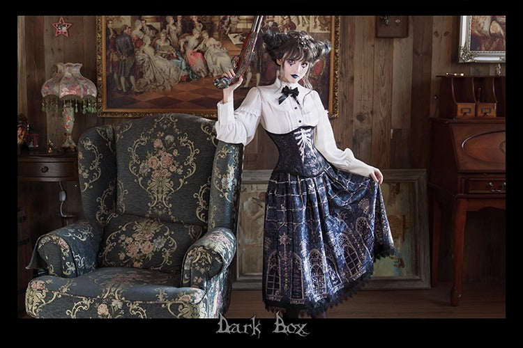 【受注予約~11/10】Ossuary スカート【Dark Box】