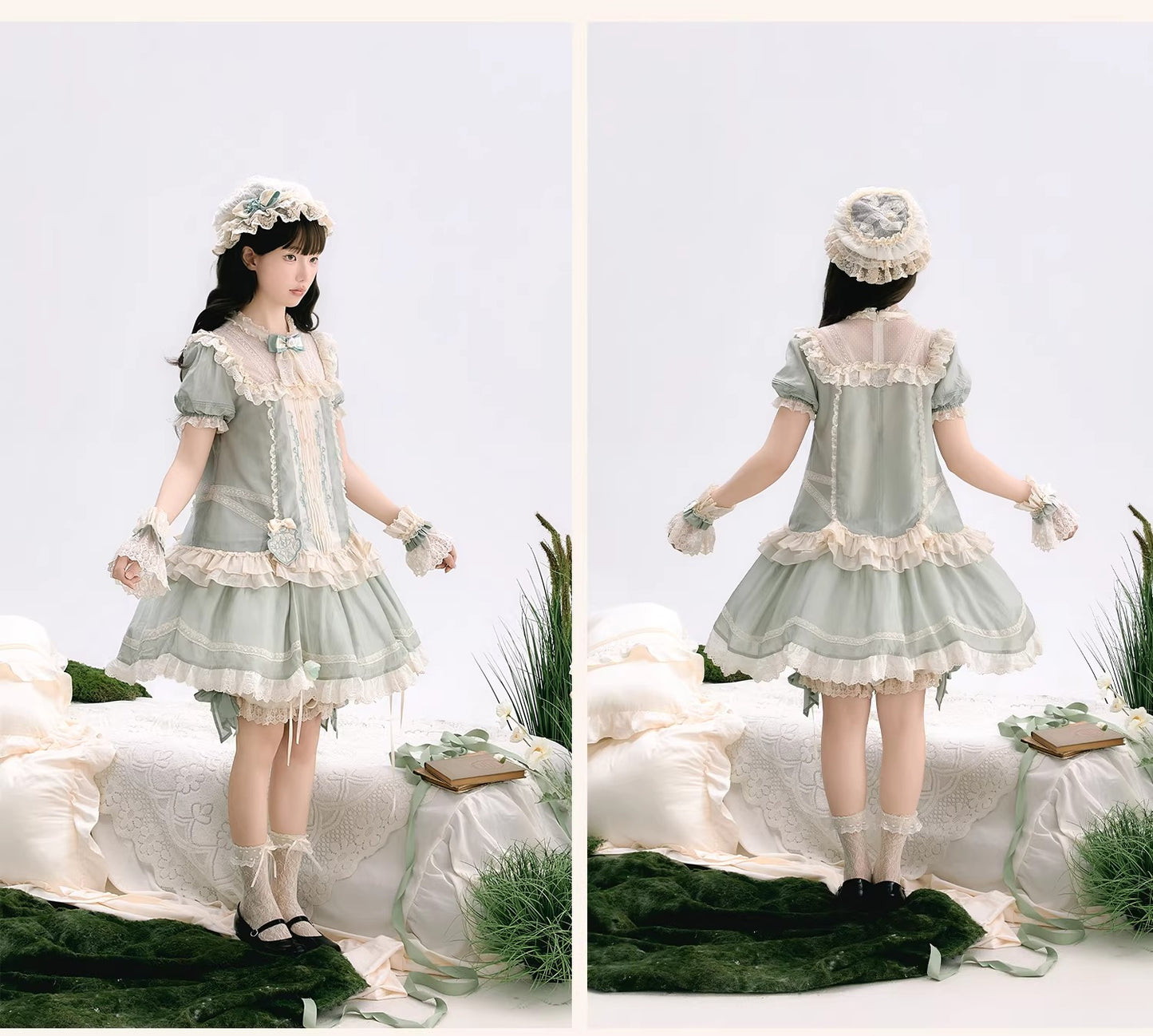 【受注予約~4/19】Princess and the Pea セットアップ【LizBird】
