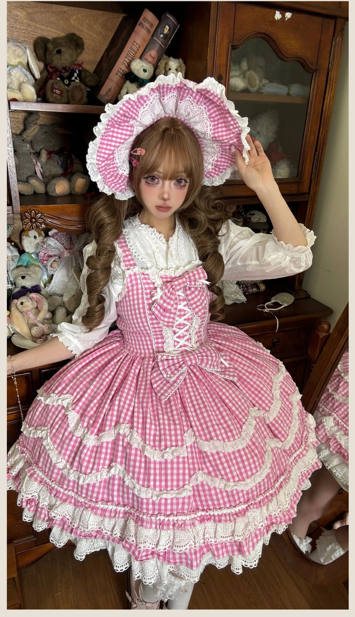 Plaid Baileys ジャンパースカート・フルセット【TaTaTa Lolita】