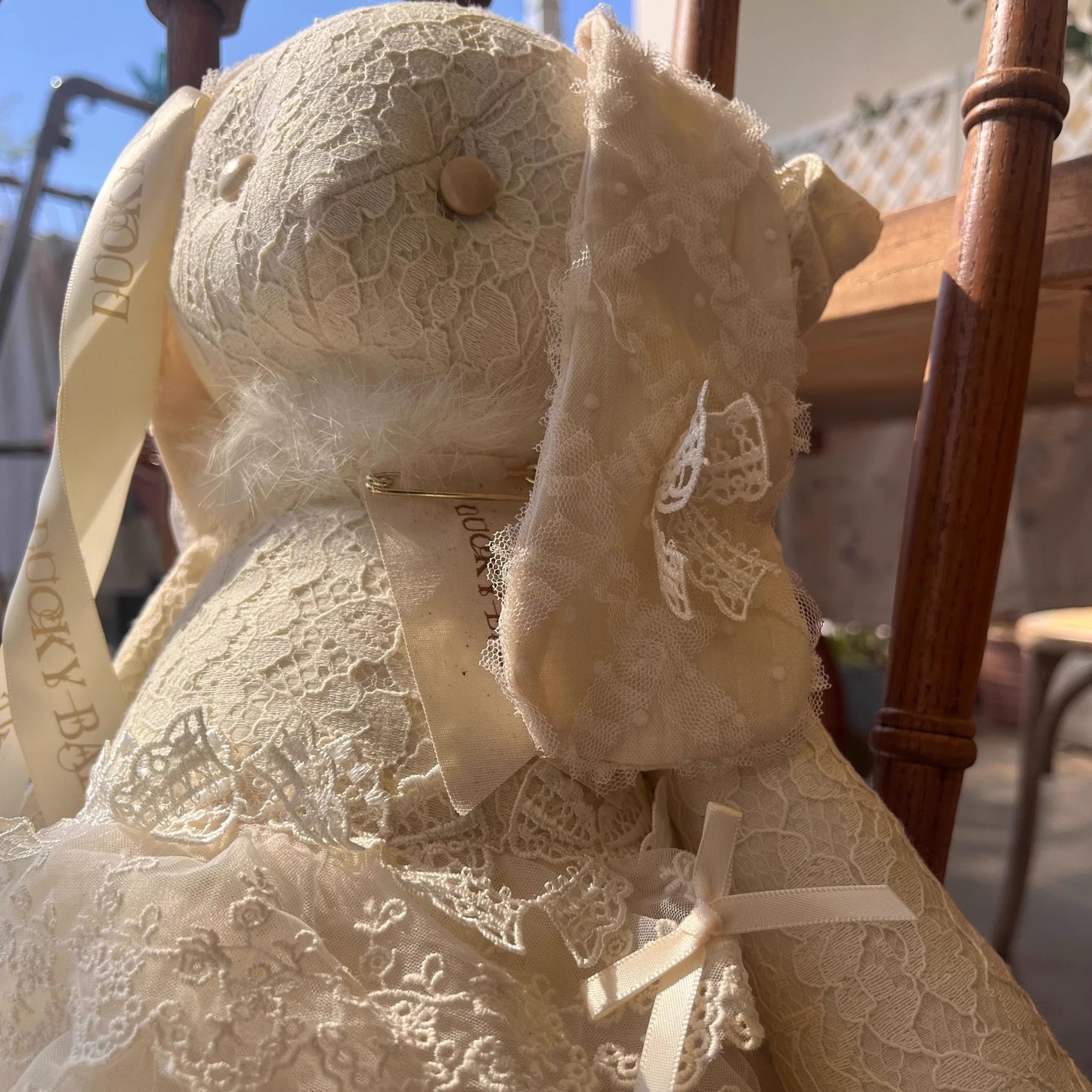 レースうさちゃんバッグ・お洋服【LUCKY BABY】