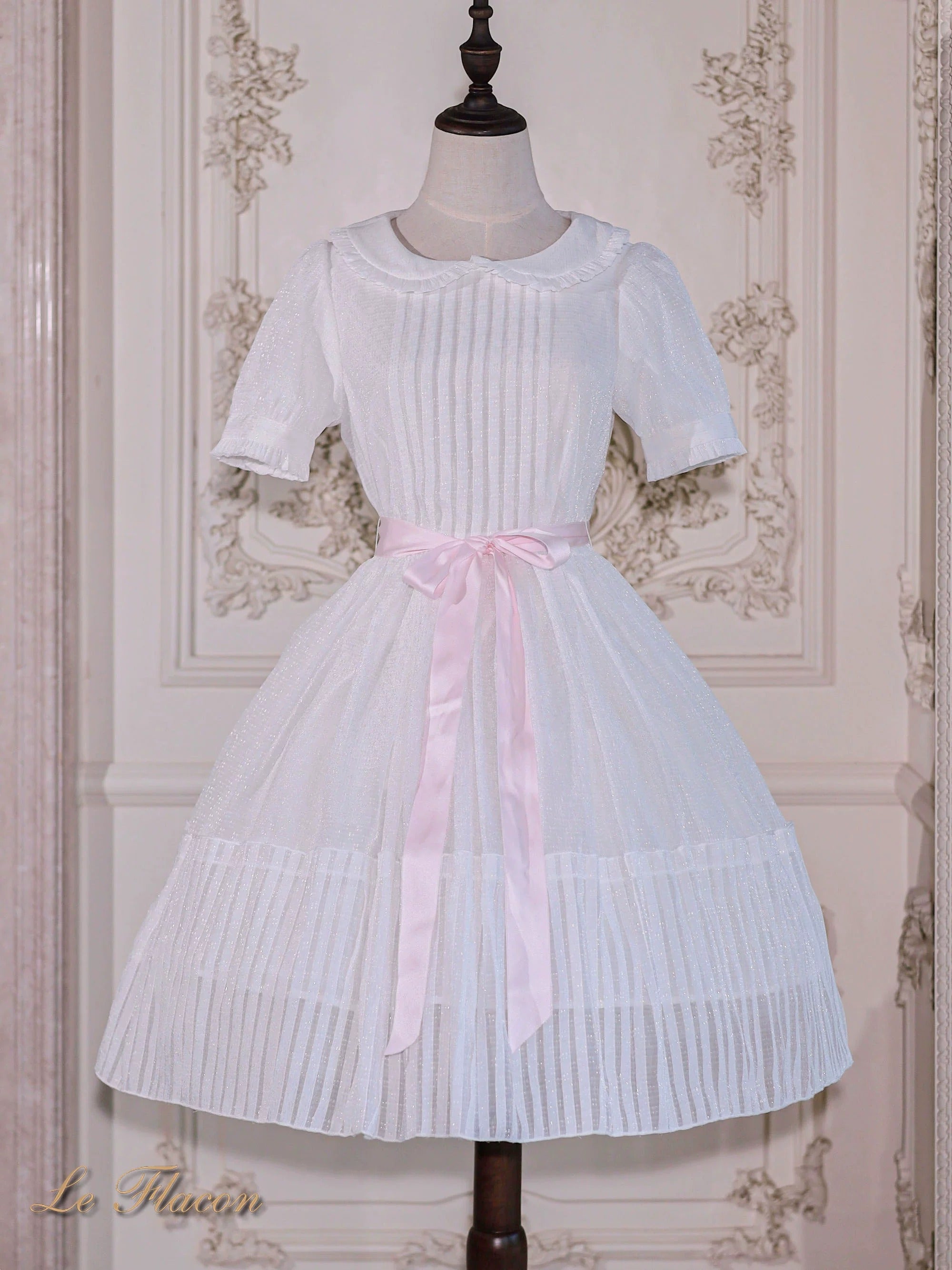 【完売品】Ciel ラインストーンフィットフレアワンピース the Shinning ワンピース【leFlacon】 – Epetice