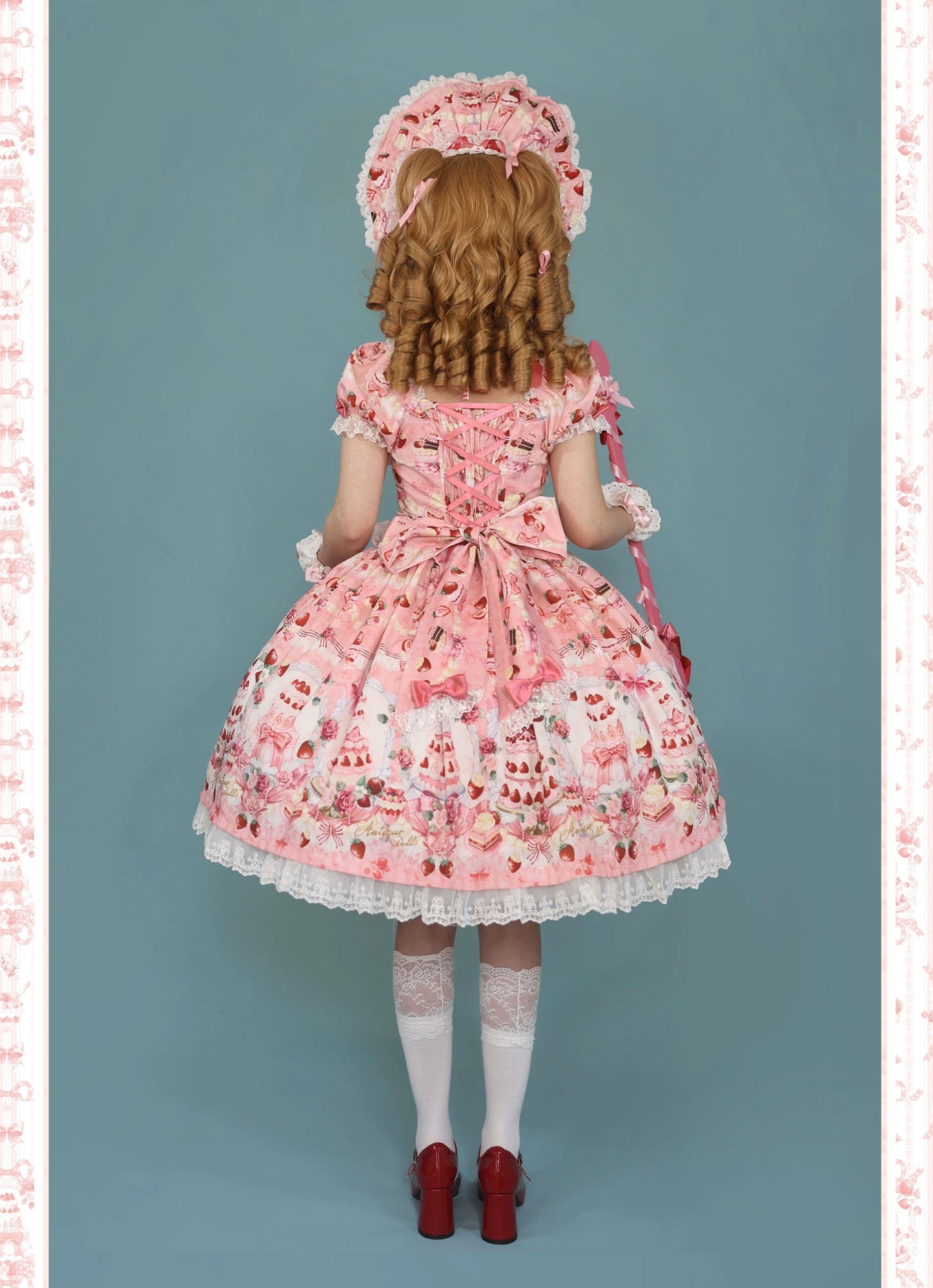 【受注予約~9/28】イチゴと花束 3.0 ワンピース・フルセット【Antique Doll】