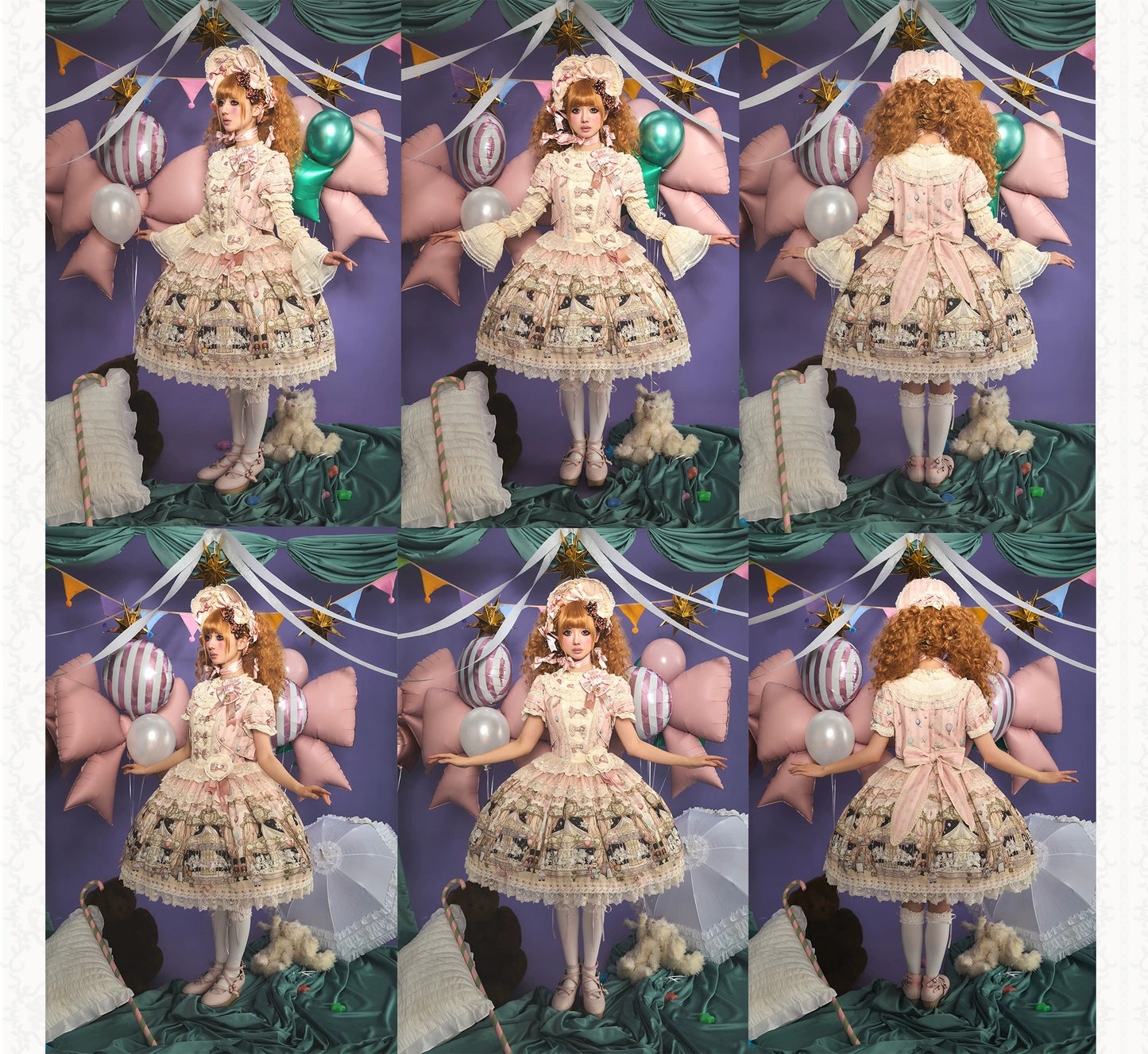 【受注予約~5/28】Magical Night at the Amusement Park ワンピース・フルセット(タイプ2)【Antique Doll】