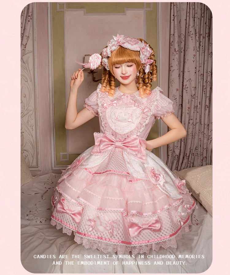 【受注予約~12/8】Candy Wrapper トップス・スカート【花与珍珠匣】