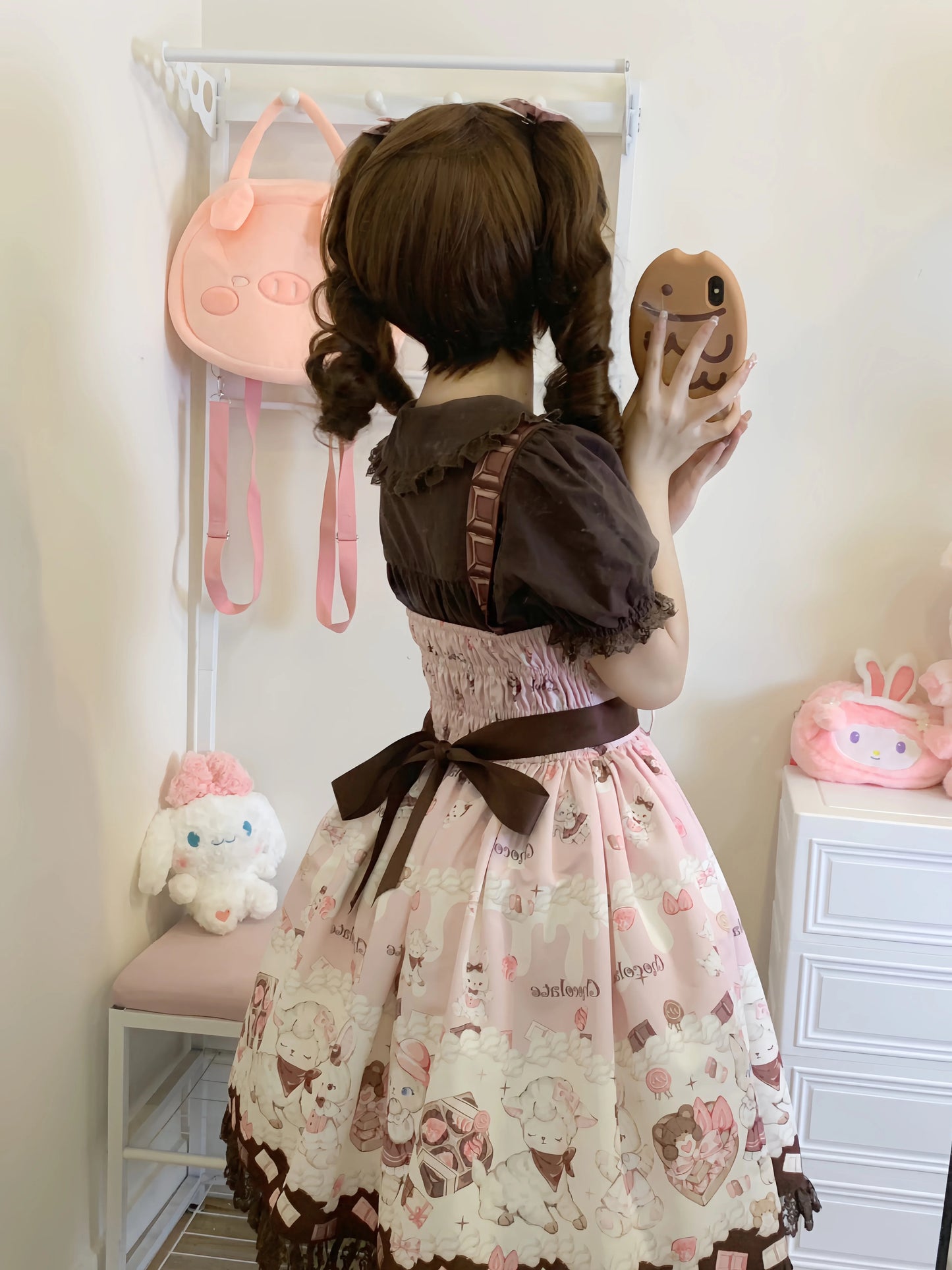 Chocolate Cat Jumperrock und Latzhose 【TwilightCrush】