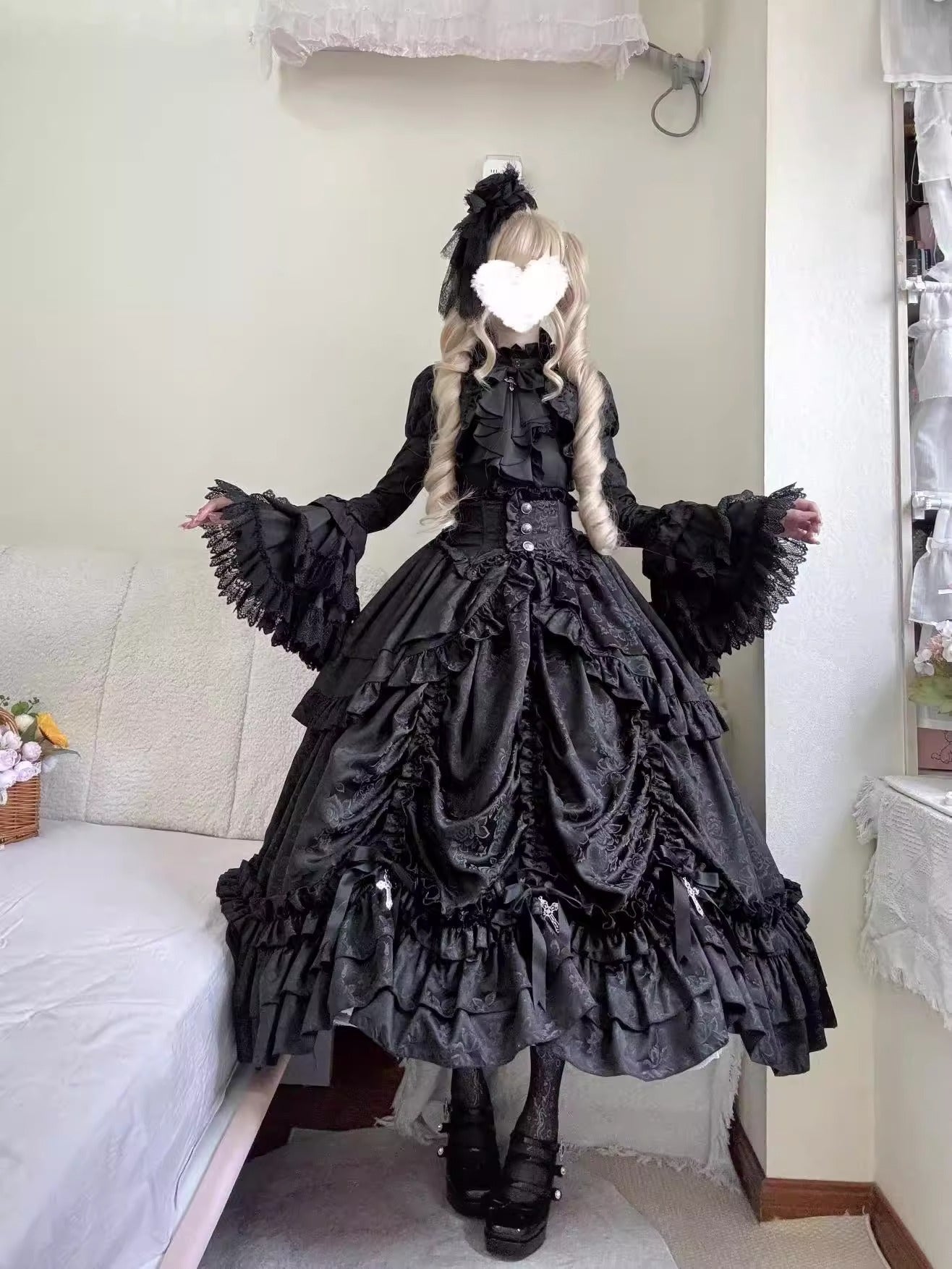 【受注予約~11/20】十字夜曲 ブラウス【IS ME洋装】