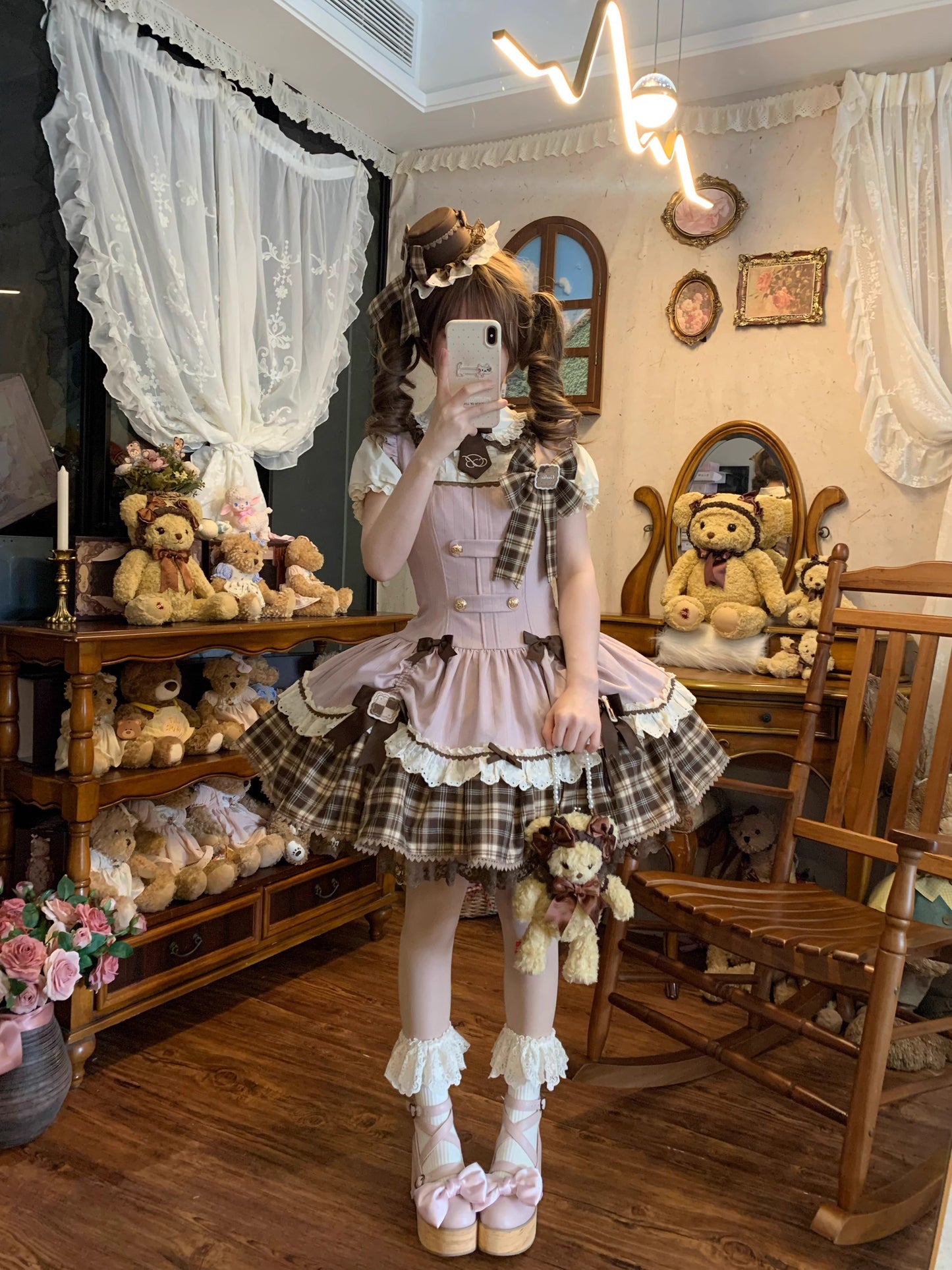 【受注予約~11/27】Cookie Detective ジャンパースカート【MQ】