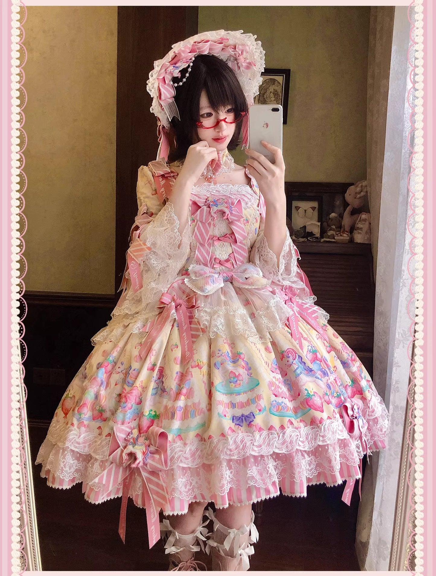 【受注予約~4/27】Pastel Macarons アクセサリー【双生小熊】