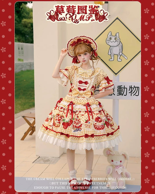 【受注予約~8/27】Strawberry Cake Illustration 2026ver. ワンピース【花与珍珠匣】