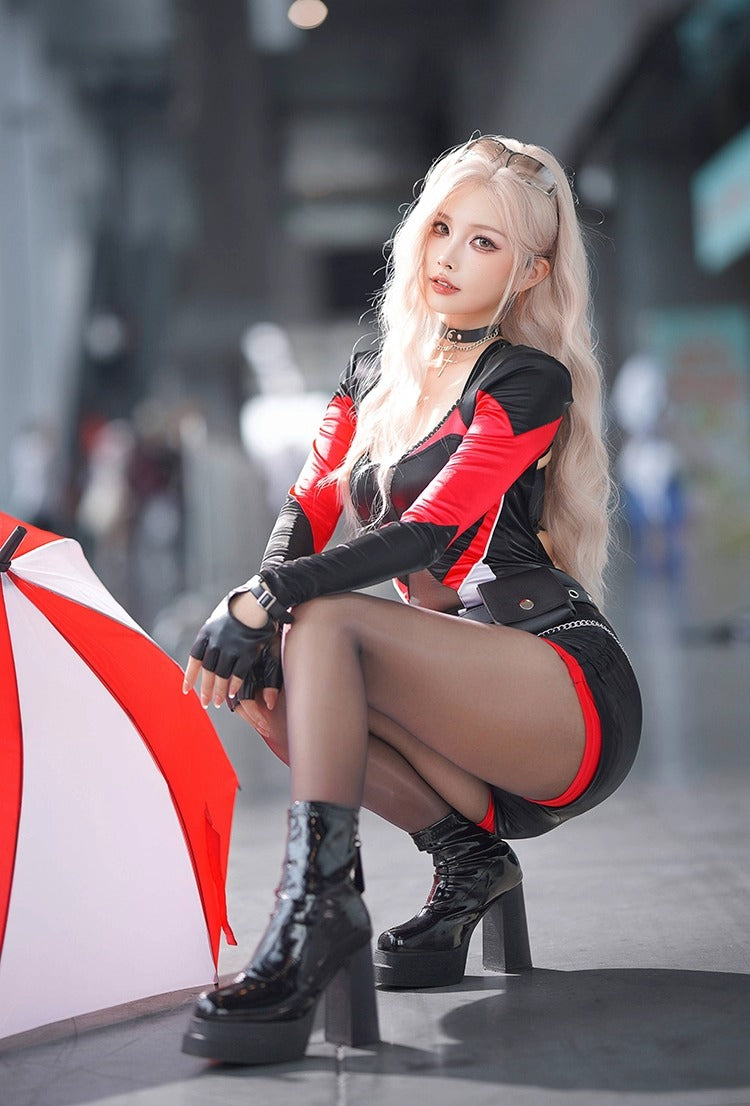 Center-switched rider suit [Tokutaisha]