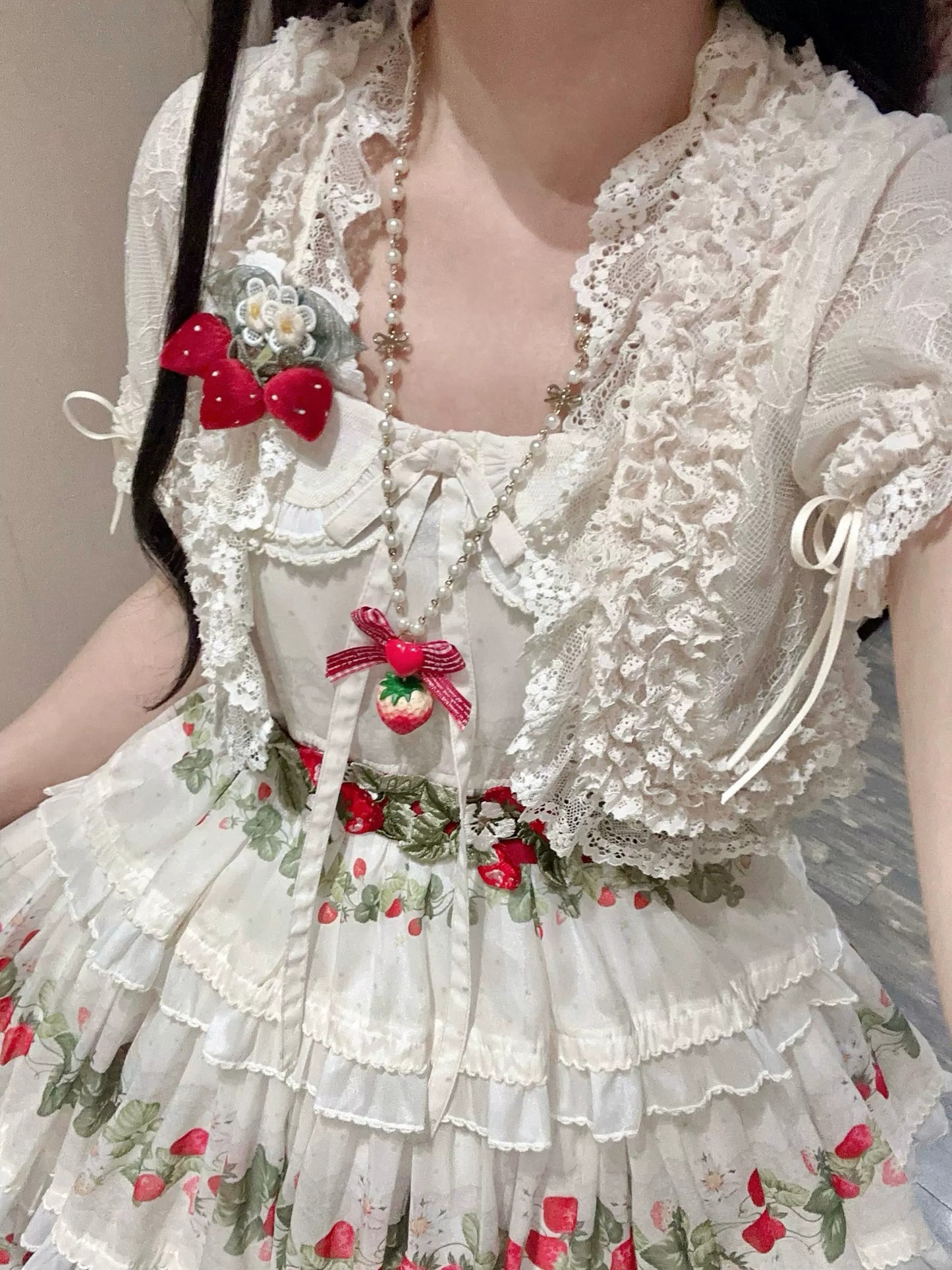 【受注予約~5/6】Dewans Garden Town カーディガン【Cutey Mask】